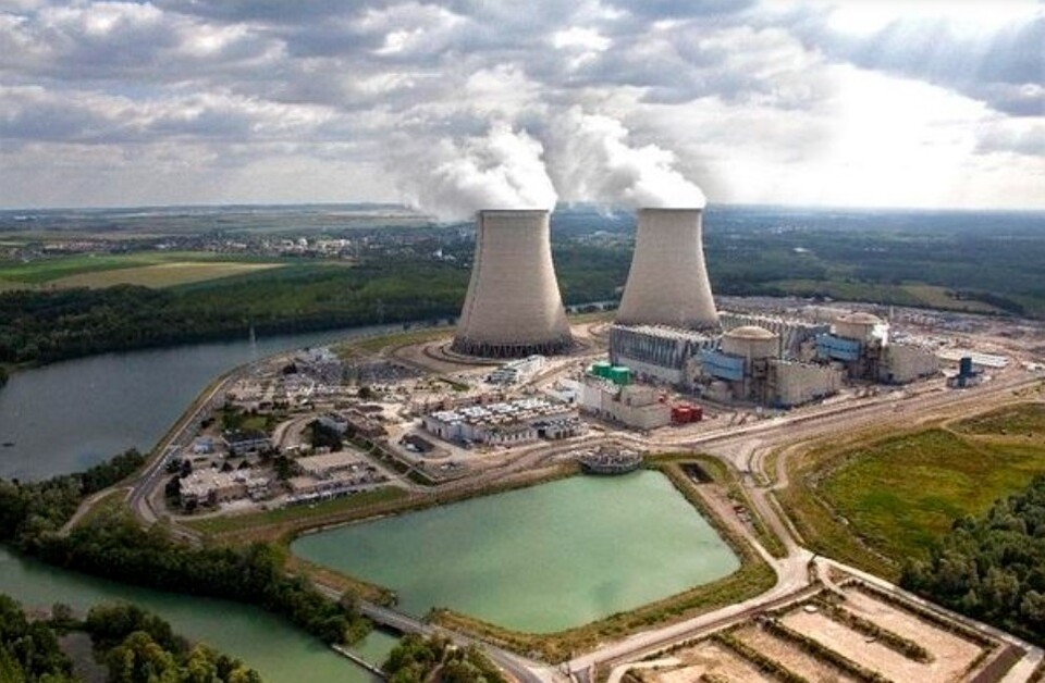 프랑스 EDF가 운영 중인 노장쉬르센 원전 전경. [EDF]