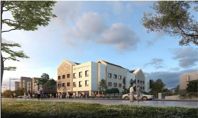 KB골든라이프케어 서초요양시설 완공 조감도 /웰크론