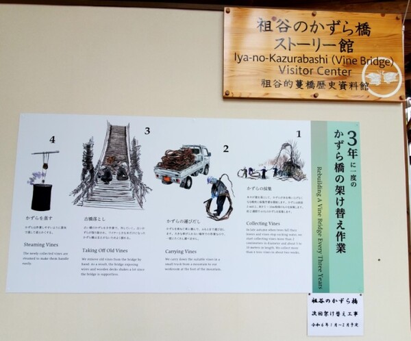 다리 보수 공사 모습을 소개하고 있었다./사진=양은심