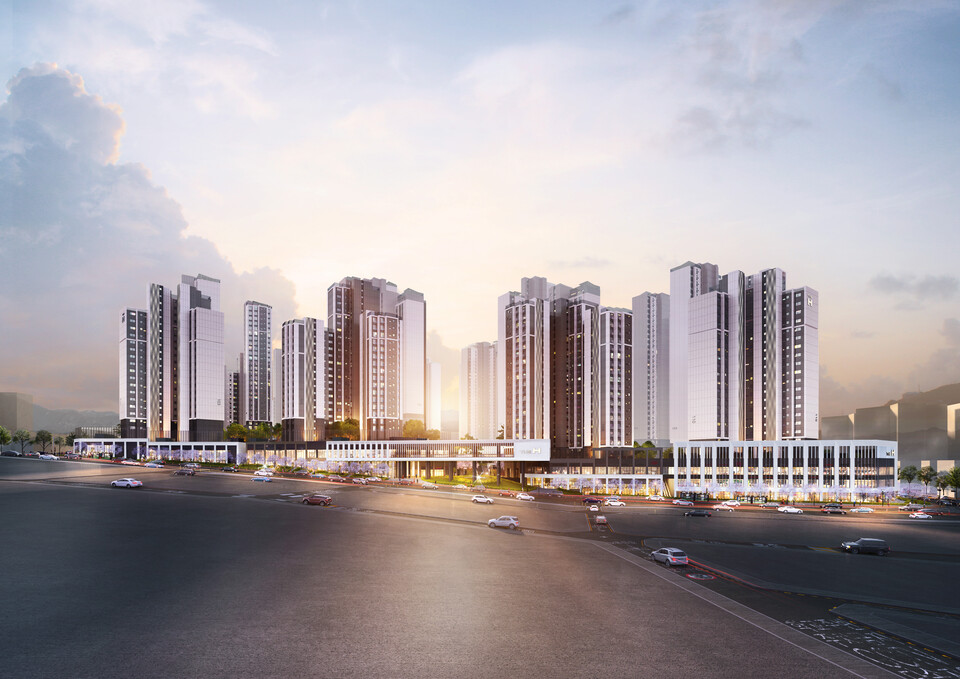 서울 서초구 방배동 디에이치 방배 석경투시도다. 현대건설이 서울 서초 방배동에 선보이는 '디에이치 방배'의 견본주택이 16일 개관할 예정이다. /현대건설 제공