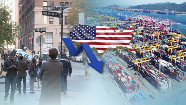 한국은행이 미국 경기가 단기간 급락할 가능성은 작다고 판단했다. 다만 정책 불확실성 등 위험에 기업들의 대비가 필요하다고 조언했다. /연합뉴스 