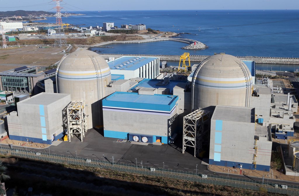 현대건설이 시공한 신고리 1·2호기 전경. /한국수력원자력