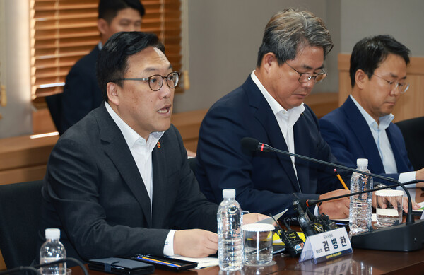 김병환 금융위원장이 29일 증권업계 간담회에서 내부통제 강화와 모험자본 활성화를 강조했다. /금융위원회