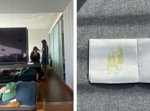 이집트 친구가 잡은 호텔에서 /윤마디