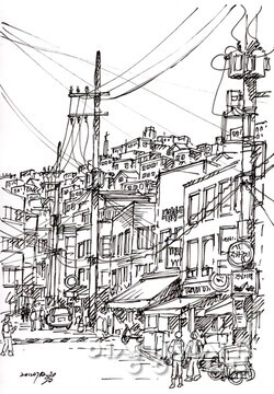 창신동 골목 /그림=손웅익