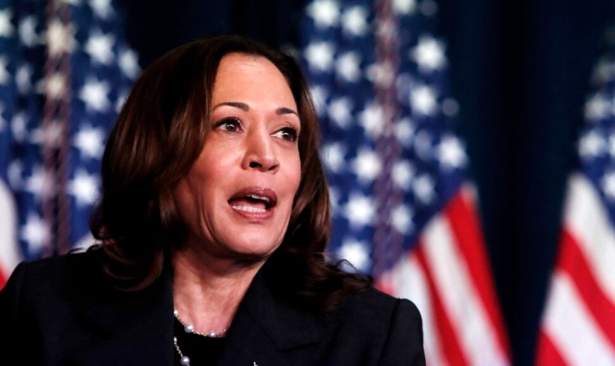 카멀라 해리스 미국 부통령은 전기차 전환, 청정에너지와 재생 가능 에너지 확대를 중요하게 생각한다. /연합뉴스