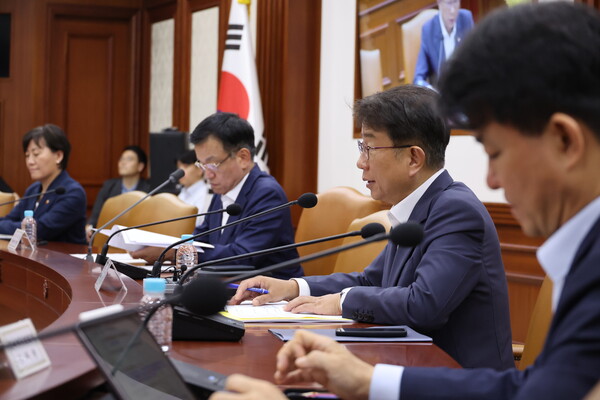 박상우 국토부 장관은 지난달 28일 경제관계장관회의에서 새로운 임대주택 공급방안에 대해 논의했다. /연합뉴스