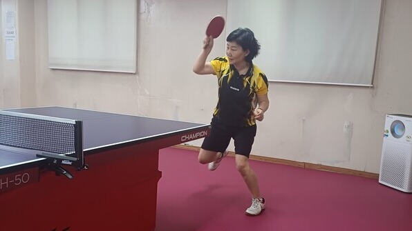 삶의 활력소인 탁구 /사진=김정희