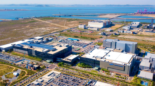 인천 연수구 송도국제도시에 있는 삼성바이로직스 전경.