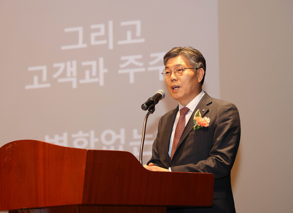 황병우 DGB금융지주 회장 겸 iM뱅크 행장은 1967년생으로 지난 2023년 1월 취임해 오는 12월 31일 임기가 만료된다. 지난 3월에는 DGB금융 회장으로 선임돼 현재 겸직 체제를 유지하고 있다. /DGB금융