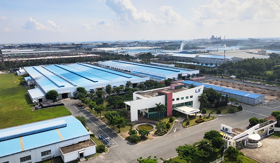 LS에코에너지 베트남 생산법인 전경. /LS