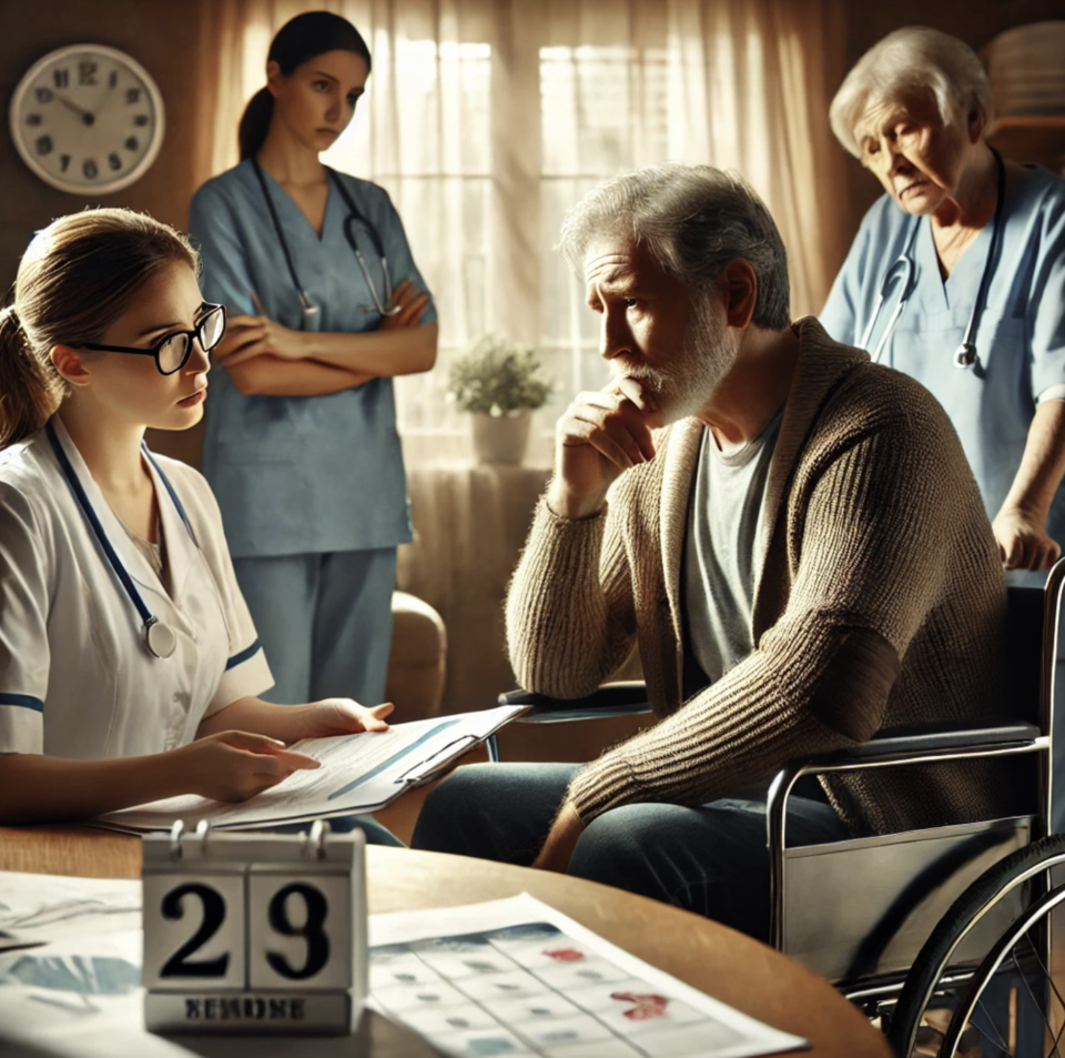 2025년 요양보호사 인건비 지원 중단 소식이 나오자 장기 요양 업계는 인력 부족과 돌봄 공백이 우려된다며 반발하고 나섰다. /챗GPT