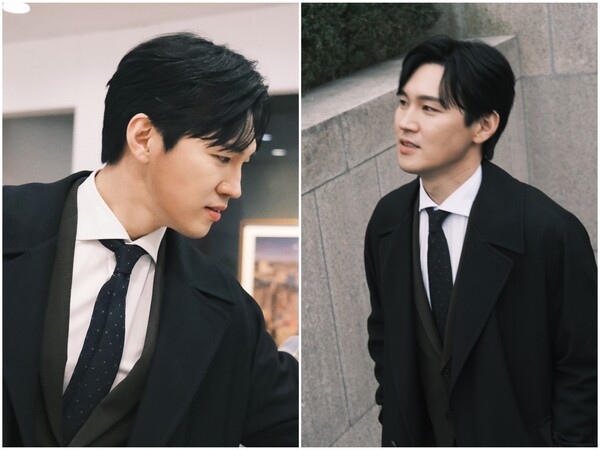 트렌치코트를 입은 모습 /권혁주