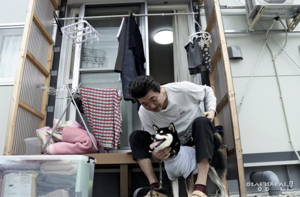 9개월 만에 재회한 다카에 씨와 켄시로우 /여성경제신문