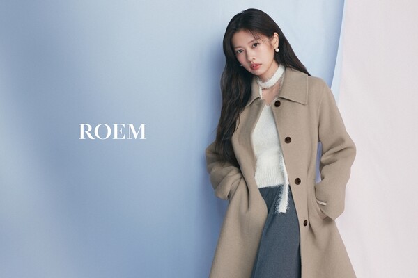 정소민과 함께한 로엠의 2024년 겨울 컬렉션 화보 /이랜드