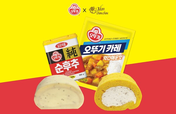 오뚜기X몽슈슈, ‘카레롤 약간 매운맛’·‘순후추롤’ 에디션 한정 출시 /오뚜기