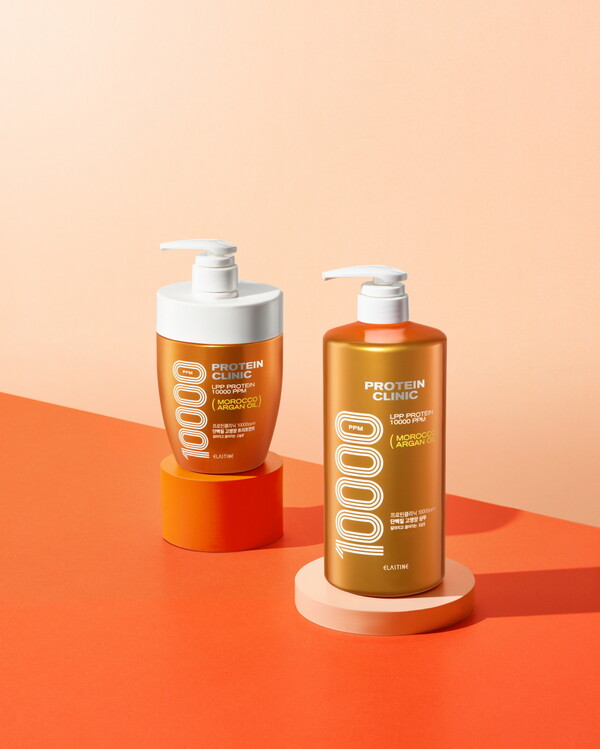 엘라스틴 프로틴클리닉 10000 고영양 단백질 샴푸와 트리트먼트 /LG생활건강