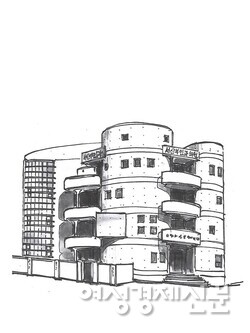 김중업 설계 서산부인과 의원 /그림=손웅익