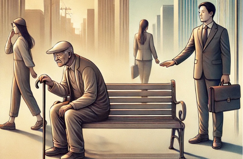 그럼에도 한국의 노인 빈곤 문제는 여전히 심각하다. 2020년 기준 한국의 66세 이상 인구 소득 빈곤율은 40.4%로, OECD 평균(14.2%)의 약 3배에 달한다. 일본(20.0%)이나 미국(22.8%)과 비교해도 압도적으로 높다. /챗GPT