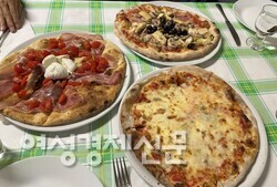 그라베레 1인 1피자, 지름 50cm쯤 /사진=박재희