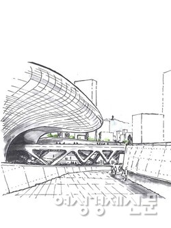 자하 하디드 디자인 DDP /그림=손웅익