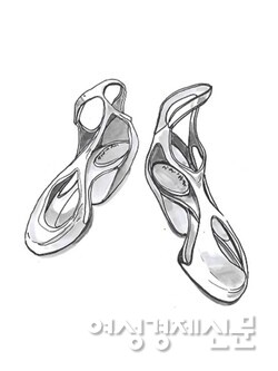 자하 하디드 디자인 멜리사슈즈 /그림=손웅익