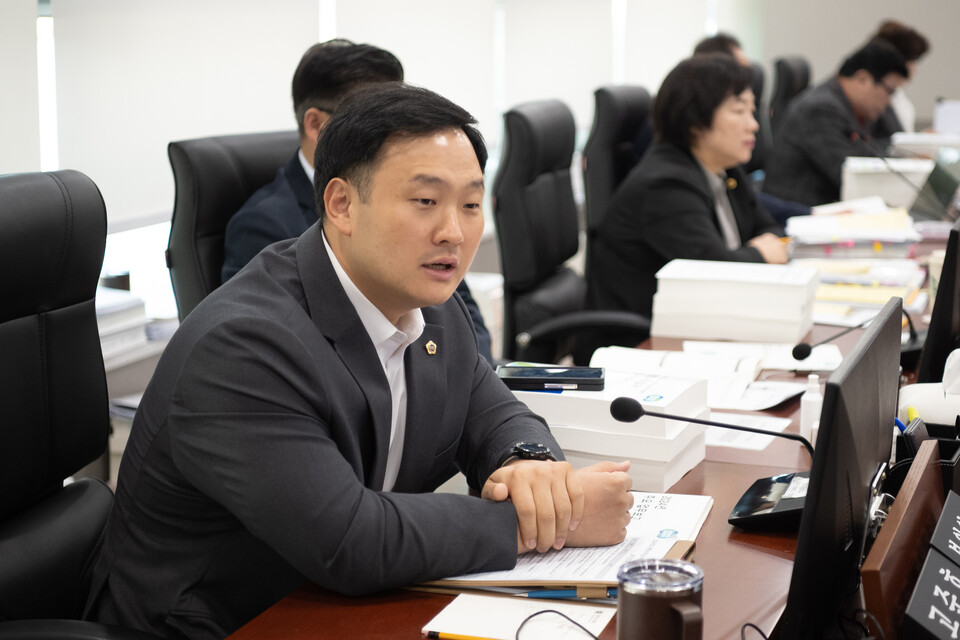 고준호 국민의힘 의원이 김동연 경기도지사와 경기도 행정의 무책임한 태도를 질타했다. /고준호 의원 사무실