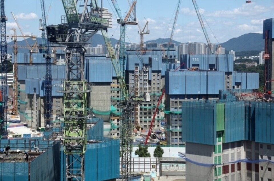 아파트 공사 현장 /연합뉴스