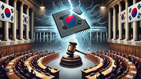 탄핵 정국의 여파로 '반도체 특별법'을 비롯한 주요 경제 법안들의 연내 국회 통과가 무산됐다. /챗GPT