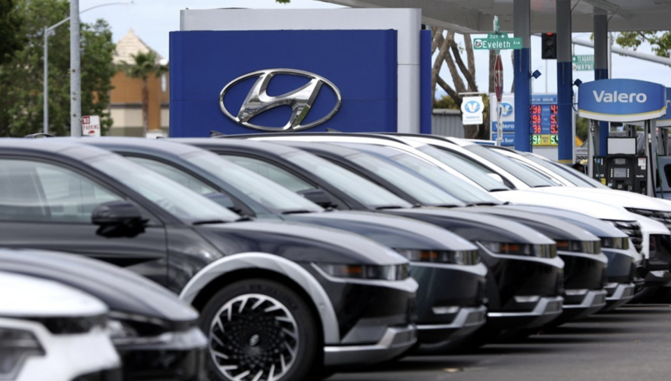 현대자동차 미국 전시장. /AFP=연합뉴스