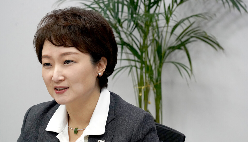 이 의원은 2024년이 특별히 여성 정치인들한테 더 불리하거나 유리한 해는 아니었다고 평가했다. /장세곤 기자