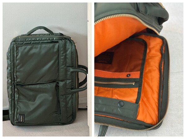 포터 백팩(겉면과 안쪽 면) /권혁주