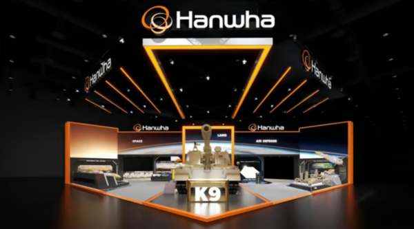 한화 'IDEX 2025' 전시관. /한화