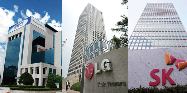 배터리 3사 /각 사