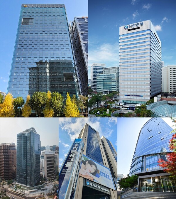 외국인 투자자의 높은 지분율과 소유구조의 특성상 금융지주사들은 적극적인 주주 환원 정책을 추진할 수밖에 없는 구조다. 주요 금융지주사들의 외국인 지분율은 30~40%에 달한다. /각 사