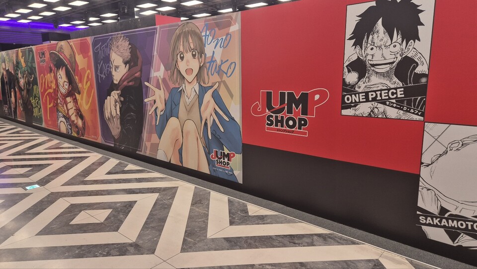 일본 대표 만화 잡지 '주간 소년 점프'의 인기 캐릭터를 직접 만나볼 수 있는 팝업인 점프샵은 이달 13~26일 여의도 더 현대 서울에서 2주간 운영된다. /김민 기자