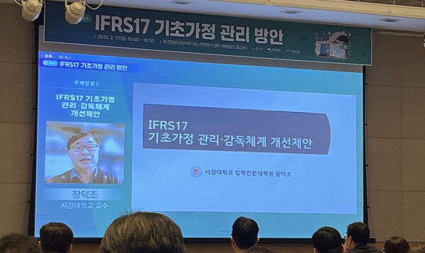 이날 세미나에서는 장덕조 서강대학교 법학전문대학원 교수가 발제를 맡았다. /허아은 기자