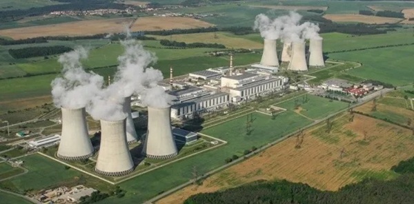 팀코리아가 신규 원전 2기를 건설하는 사업에 우선협상자로 선정된 체코 두코바니 원전 단지 전경. /한국수력원자력