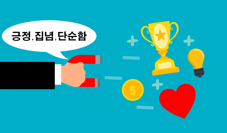 긍정, 집념, 단순함이 강할수록 빨리 성공한다. /픽사베이