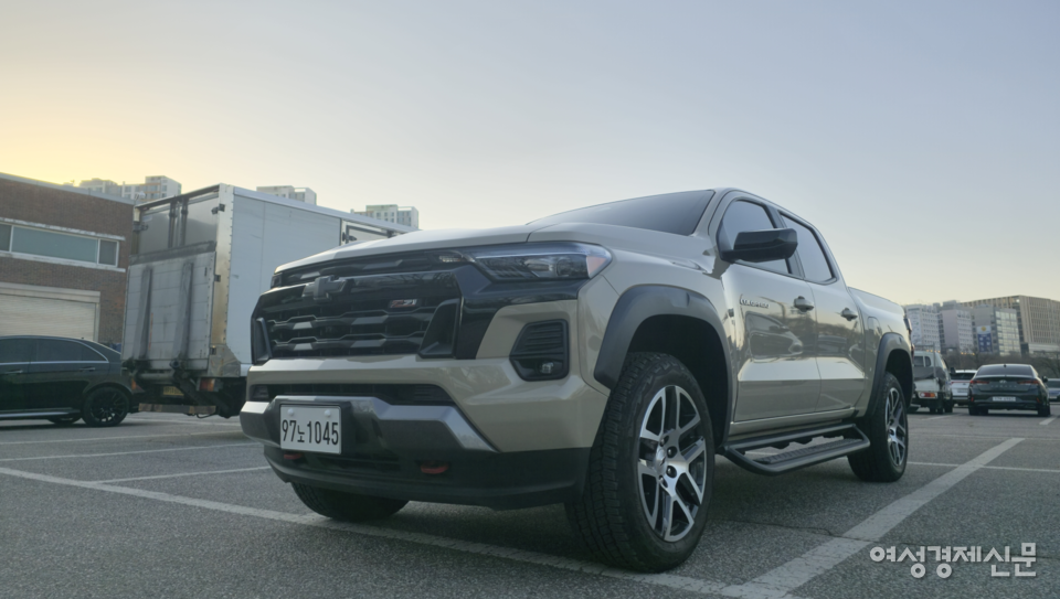 쉐보레 콜로라도. 2024년 풀체인지(완전변경)를 거쳤다. /김현우 기자