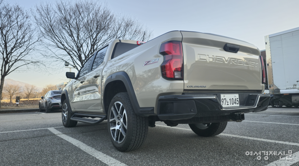 콜로라도 후면부 /김현우 기자