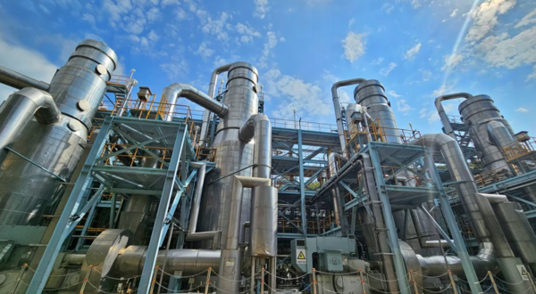 영풍 석포제련소폐수재이용시설 전경. /영풍