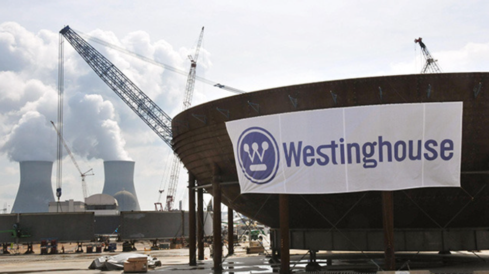 미국 웨스팅하우스가 건설 중인 신규 원자력 발전소 전경 /웨스팅하우스 누리집 갈무리