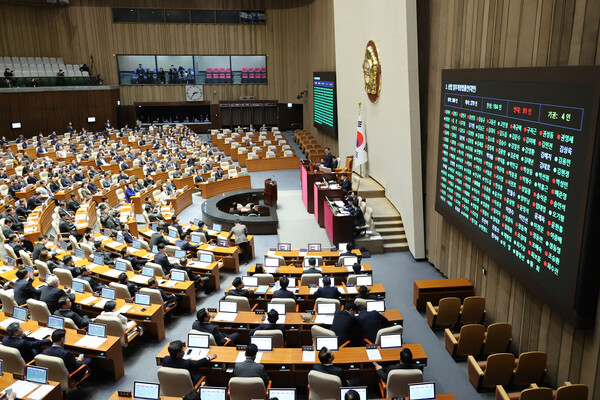 지난 13일 이사의 충실 의무 대상을 회사에서 주주로 확대하는 내용의 상법 개정안이국회 문턱을 통과했다. /연합뉴스