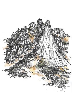 도봉산의 가을 /그림=손웅익