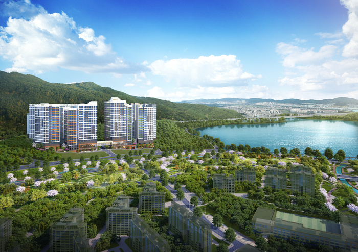 ‘백운호수 푸르지오 숲속의 아침 스위트’ 조감도 /MDM플러스