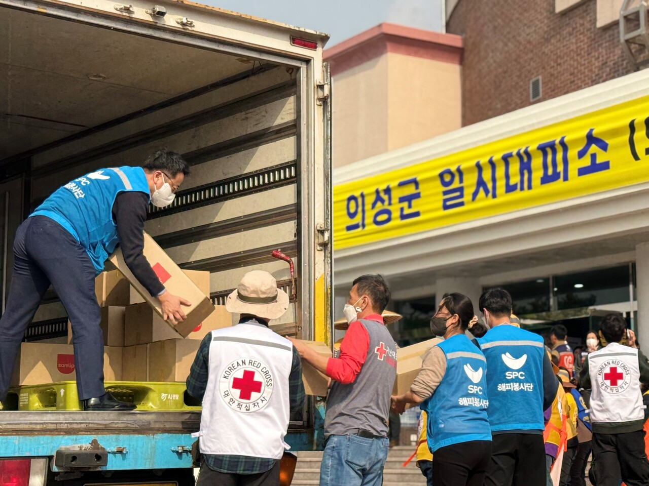 SPC그룹 산불 피해 현장 추가 구호물품 지원 /SPC그룹
