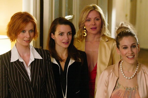 ‘섹스 앤 더 시티’의 네 주인공. 왼쪽부터 미란다(신시아 닉슨), 샬럿(크리스틴 데이비스), 사만다(킴 캐트럴), 캐리(세라 제시카 파커) /HBO 홈페이지