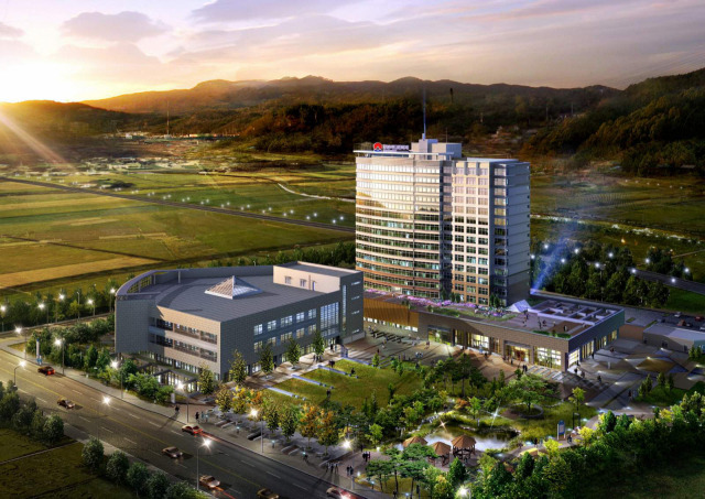 실버타운 '서드에이지'의 야간 조감도. / 연합뉴스