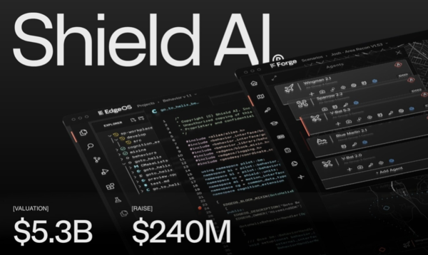 최근 쉴드AI는 팔란티어 등 글로벌 방산 및 투자 기업들로부터 2억4000만 달러(약 3700억원)를 유치하며 약 53억 달러(약 7조7000억원)의 기업 가치를 인정받았다. /쉴드 AI 공식 사이트 캡처